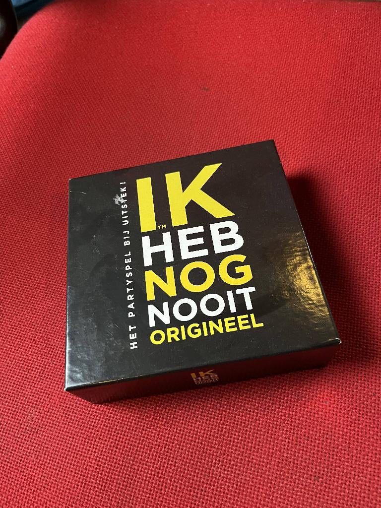 Spel - Ik Heb Nog Nooit, Een of twee spelers, Ophalen of Verzenden, Zo goed als nieuw