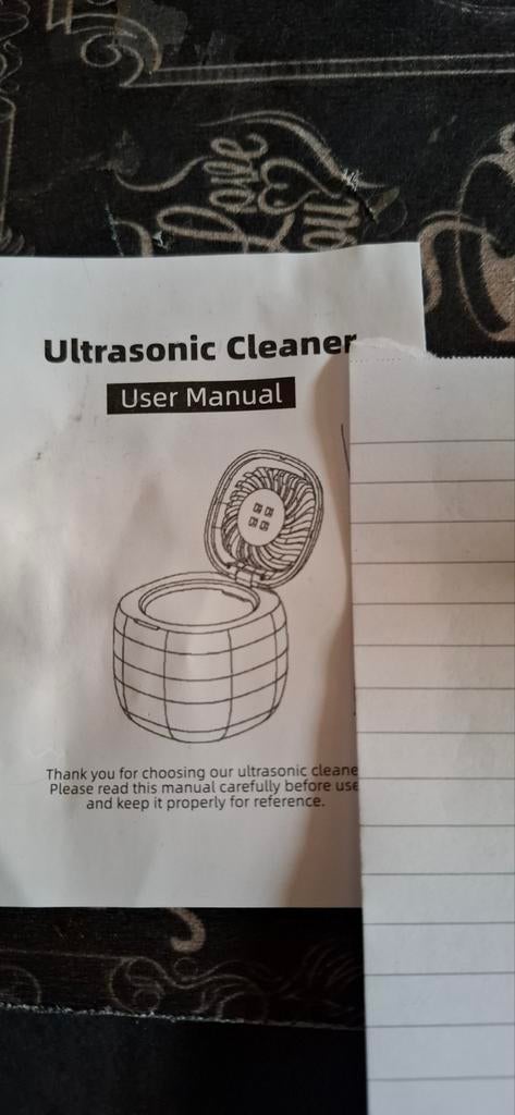 Ultrasonic cleaner, Ophalen of Verzenden