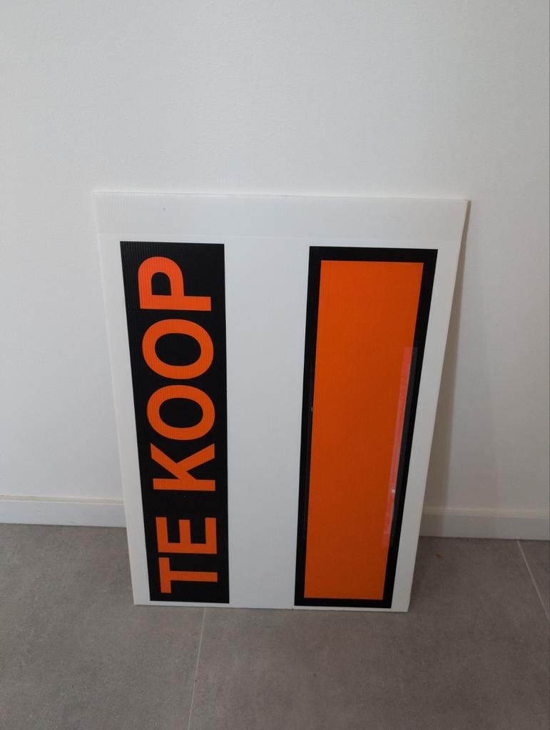 Te koop bord