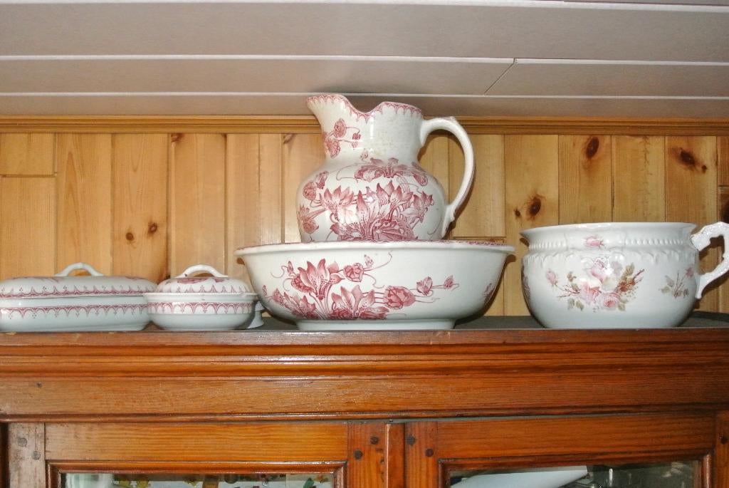 lavabo set, Ophalen