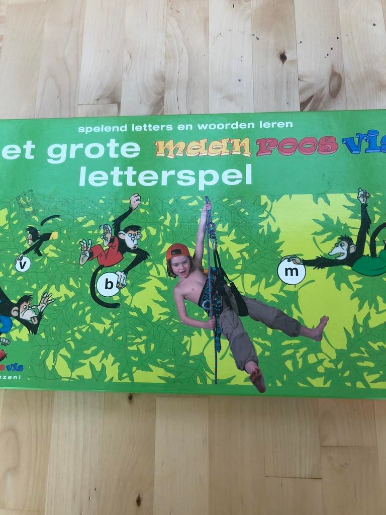 Het grote letterspel Maan Roos Vis, Ophalen, Zo goed als nieuw