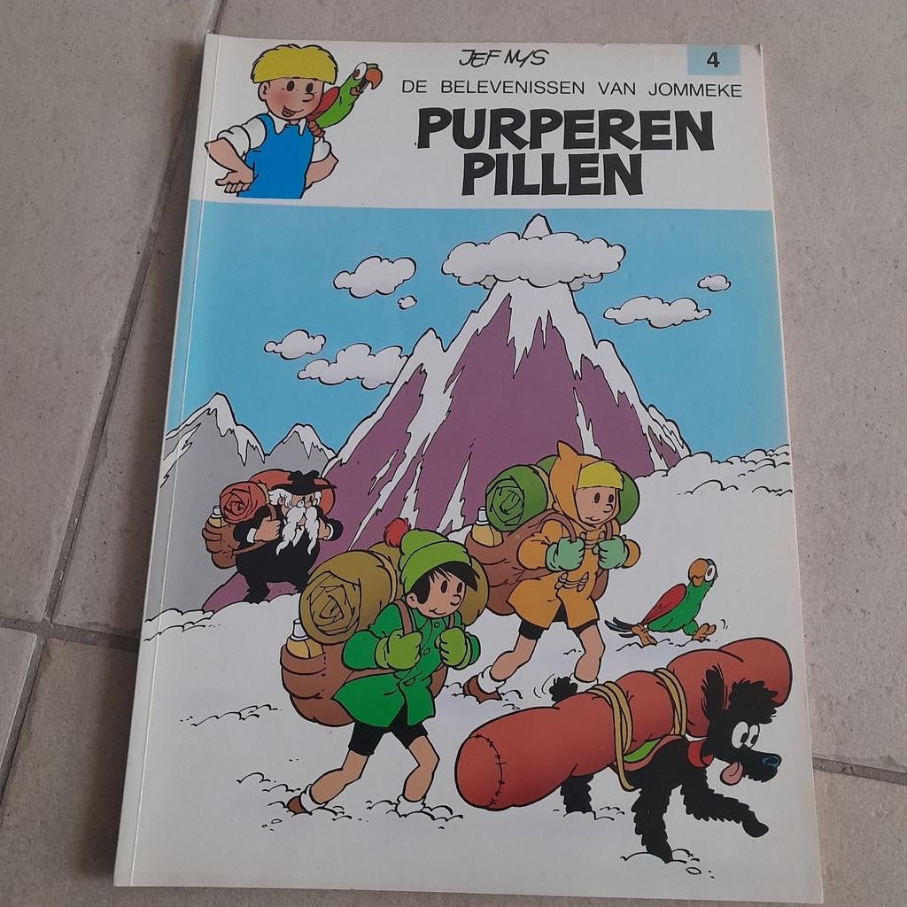 Jef Nys - Purperen pillen, Boeken, Stripverhalen, Ophalen, Jef Nys