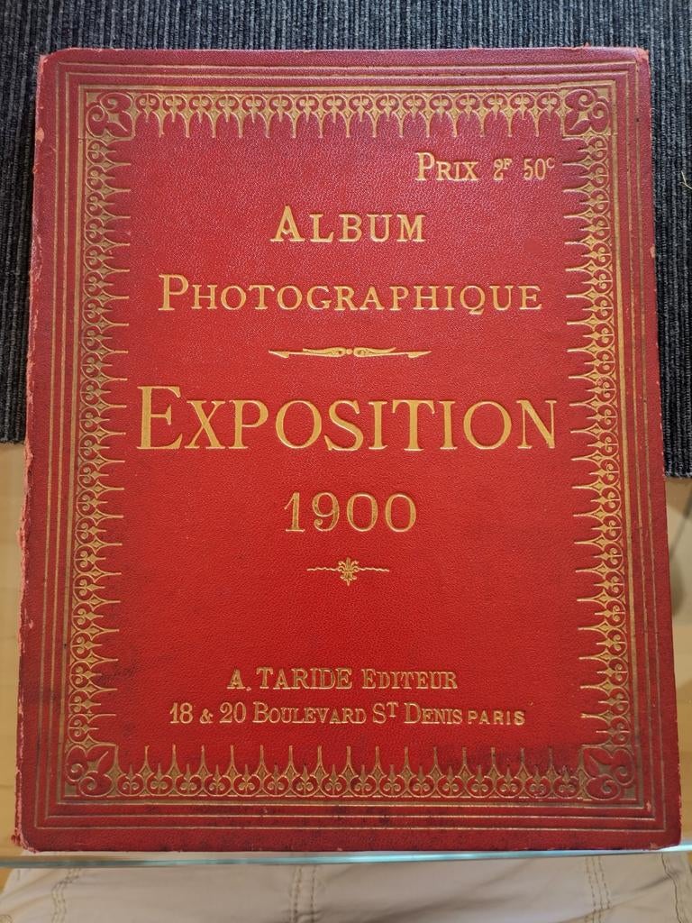 Paris exposition 1900 album photo éd. Taride, Enlèvement ou Envoi, Photo