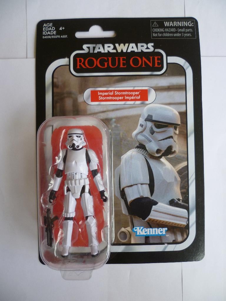 STARWARS VINTAGE COL ROQUE ONE VC140"IMPERIAL STORMTROOPER", Verzamelen, Ophalen of Verzenden, Zo goed als nieuw, Actiefiguurtje