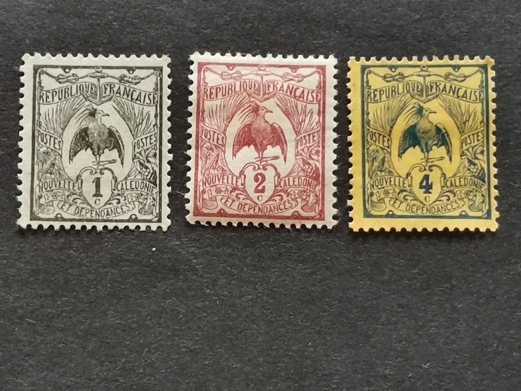 Nieuw Caledonie 1905 - vogels, Kagoe *, Ophalen of Verzenden, Postfris