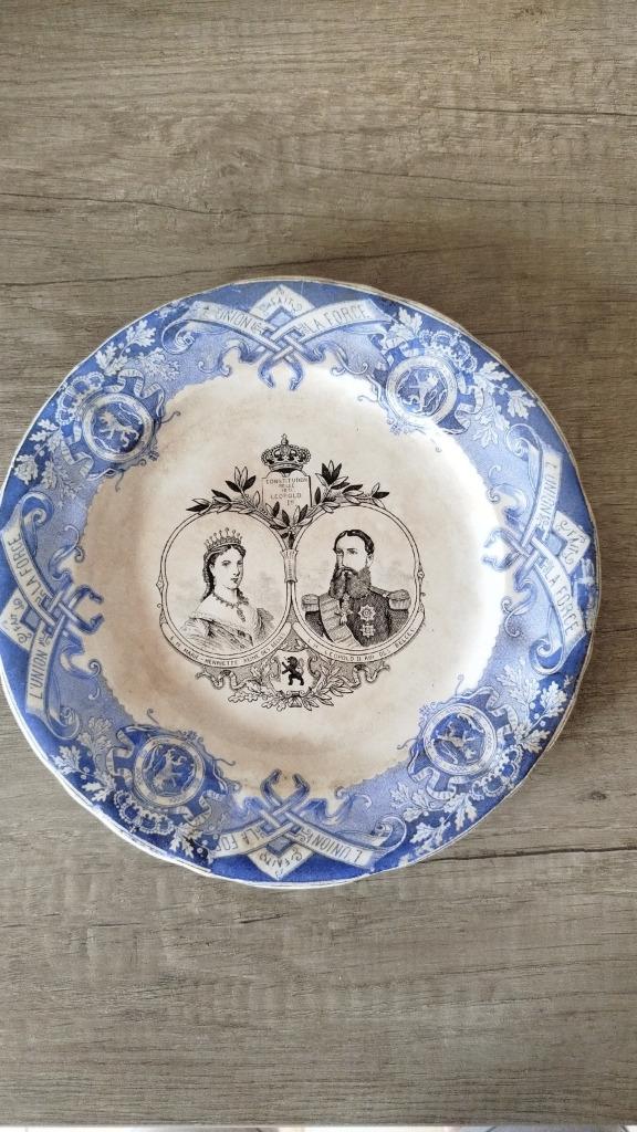 herdenkingsbord uit de 19e eeuw, Antiek en Kunst, Ophalen