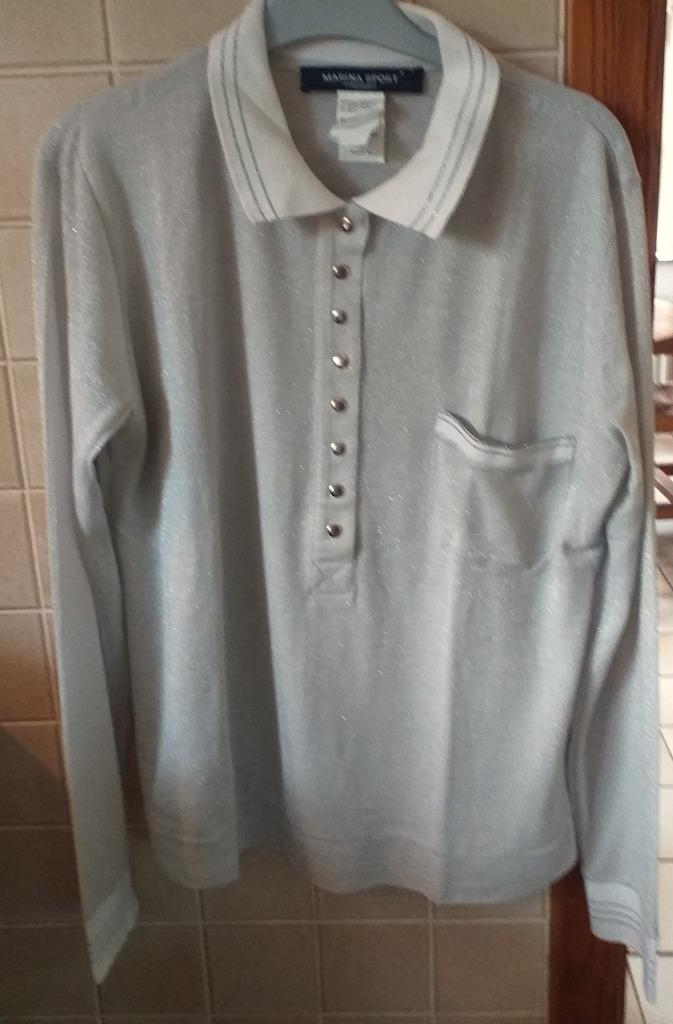 polo van Marina rinaldi, Vêtements | Femmes, Taille 42/44 (L), Gris, Enlèvement ou Envoi, Comme neuf