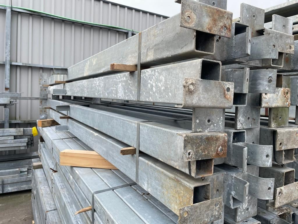 Kokerprofielen 100x60x2mm | Lengte: 3120 mm, Ophalen of Verzenden, Gebruikt, Metaal, Overige typen