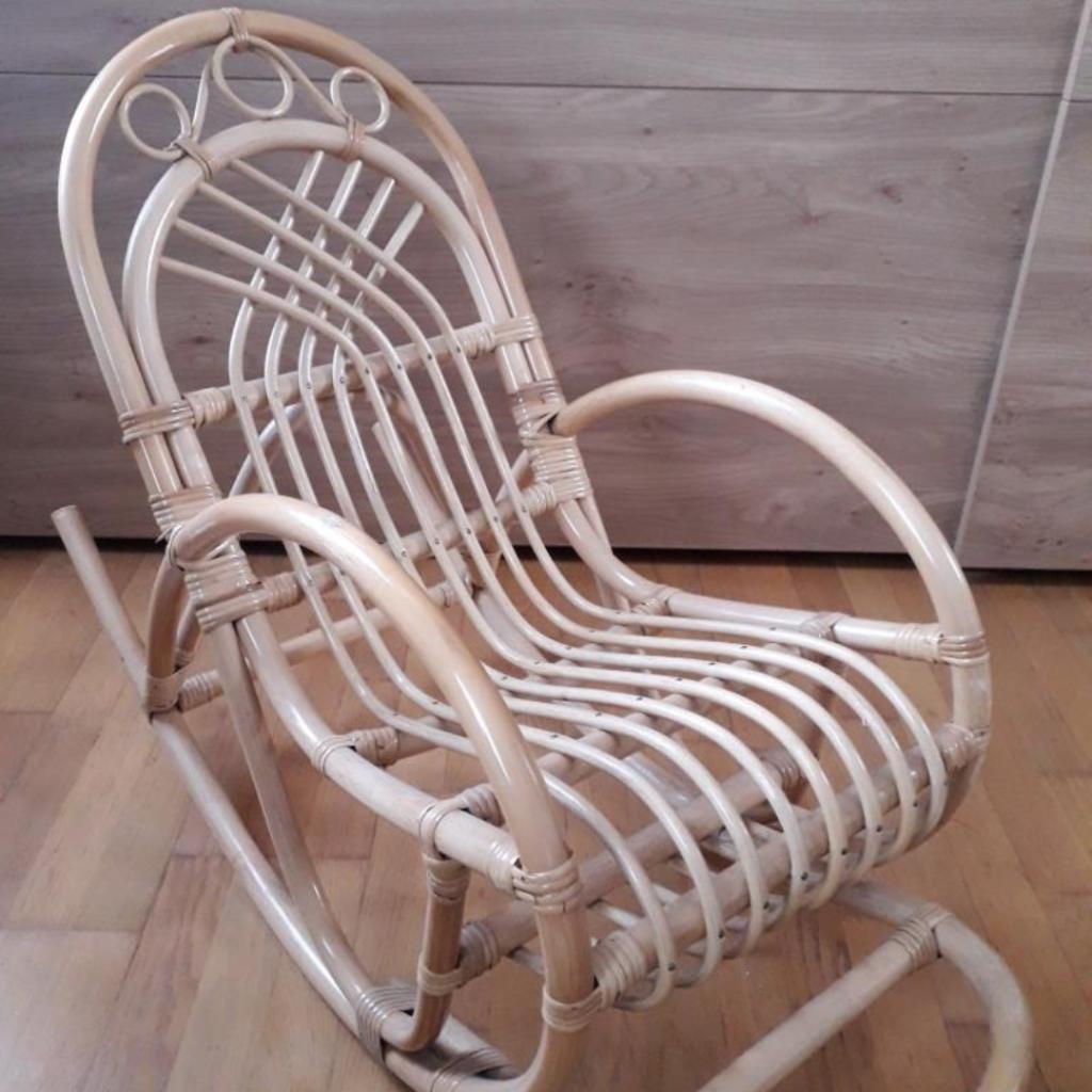 Rocking Chair pour enfant bambou et rotin, Enlèvement, Comme neuf, Autres types