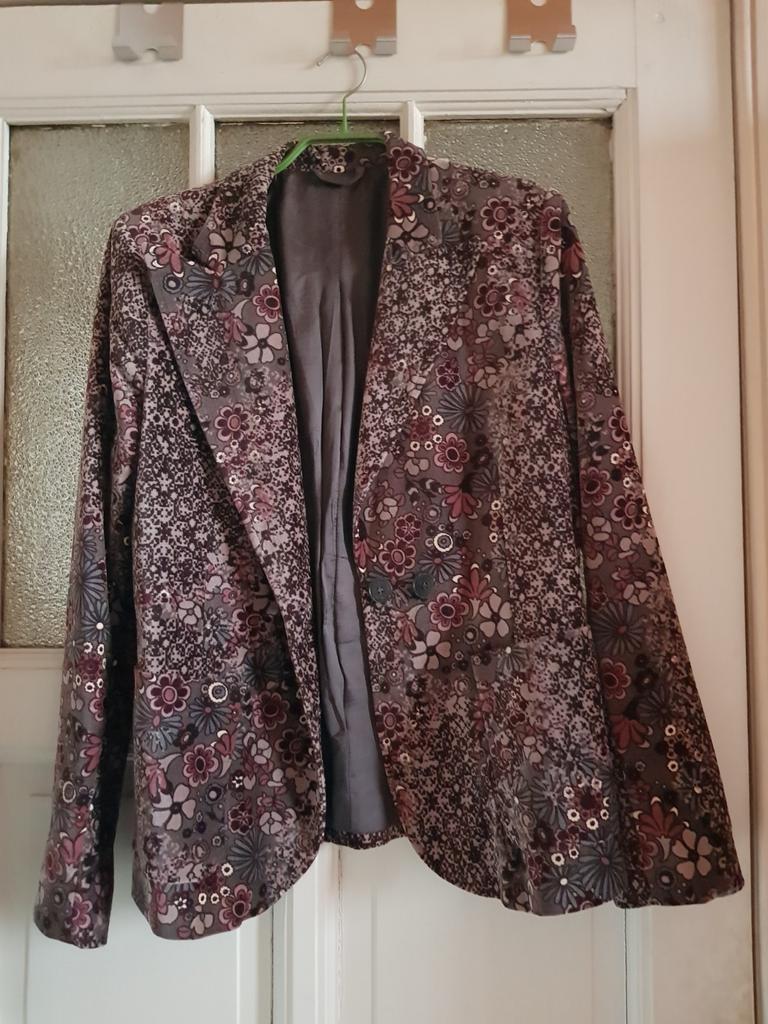 Velours vest Fillipa K maat L, Kleding | Dames, Ophalen of Verzenden, Zo goed als nieuw, Maat 42/44 (L), Bruin