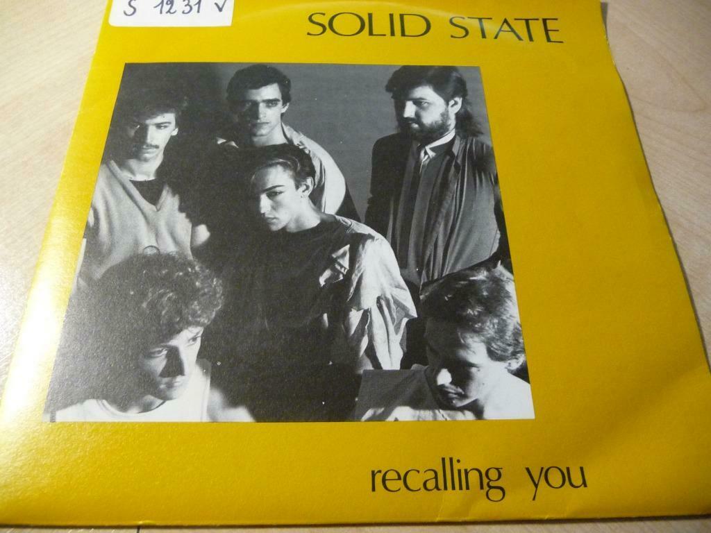 BELPOP: Solid State - Recalling You/ Movin'Up (7""), Enlèvement ou Envoi, Autres genres
