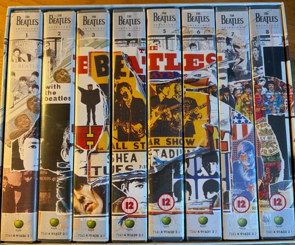 The Beatles Anthology - VHS, Cd's en Dvd's, Vanaf 12 jaar, Ophalen, Zo goed als nieuw, Documentaire