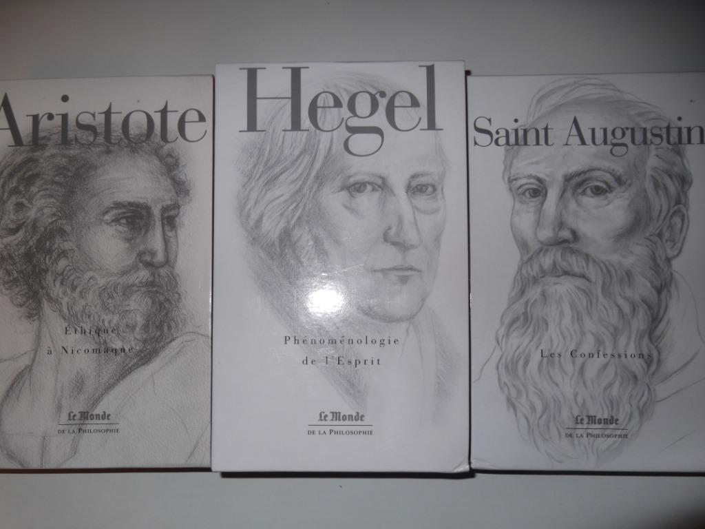 Aristote - Saint Augustin - Hegel, Ophalen of Verzenden, Nieuw