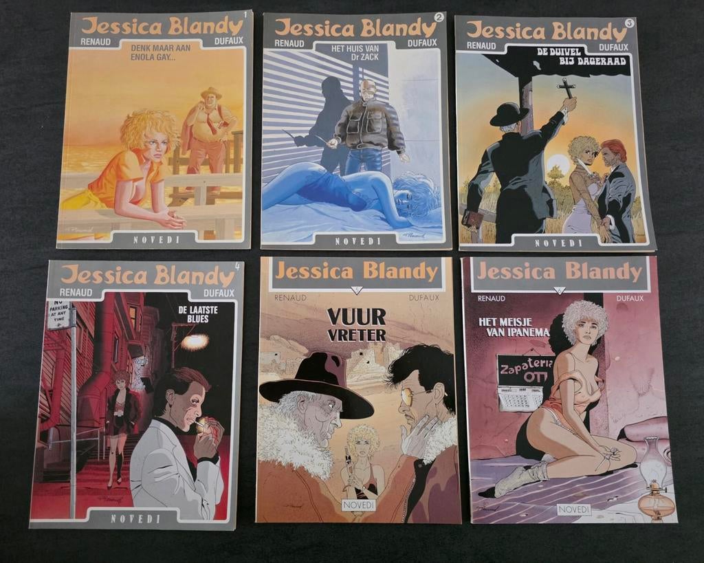 Lot strips: Jessica Blandy  ( Novedi  ), Boeken, Ophalen of Verzenden, Zo goed als nieuw