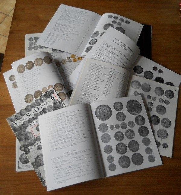 Lot de catalogues de ventes numismatiques, Enlèvement ou Envoi, Livre ou Ouvrage de référence