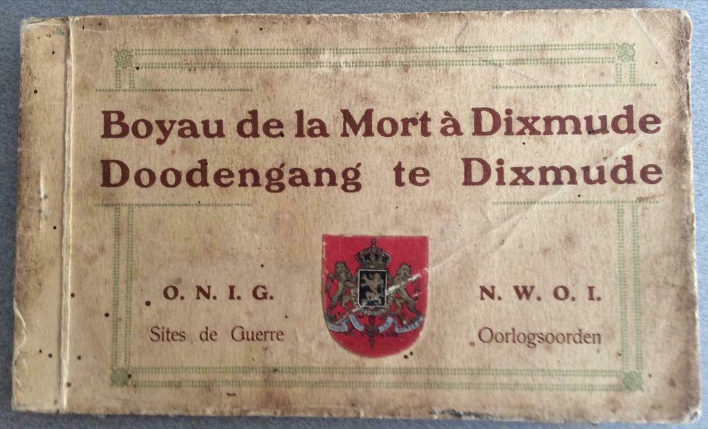 WO 1: 9 postkaarten Dodengang Diksmuide, Ophalen of Verzenden, Zo goed als nieuw