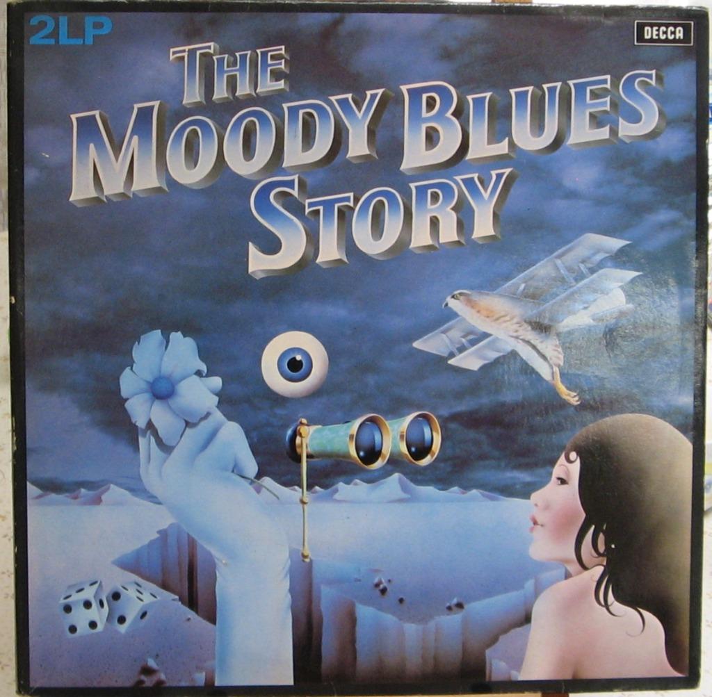 Lp Dubbel Moody Blues - The Moody Blues Story, Enlèvement ou Envoi, Utilisé, 12 pouces