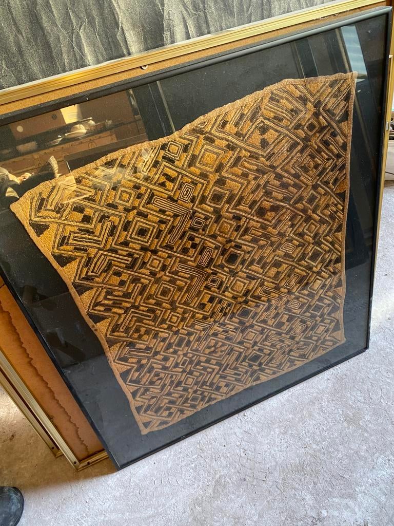 ancien travail très soigné type broderie d’Afrique, Enlèvement ou Envoi