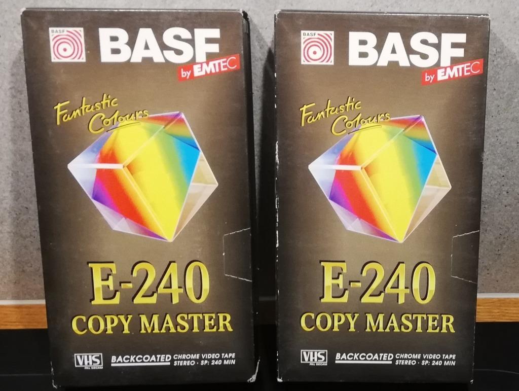 BXL Lot de deux cassettes VHS vierges, Enlèvement ou Envoi, Comme neuf