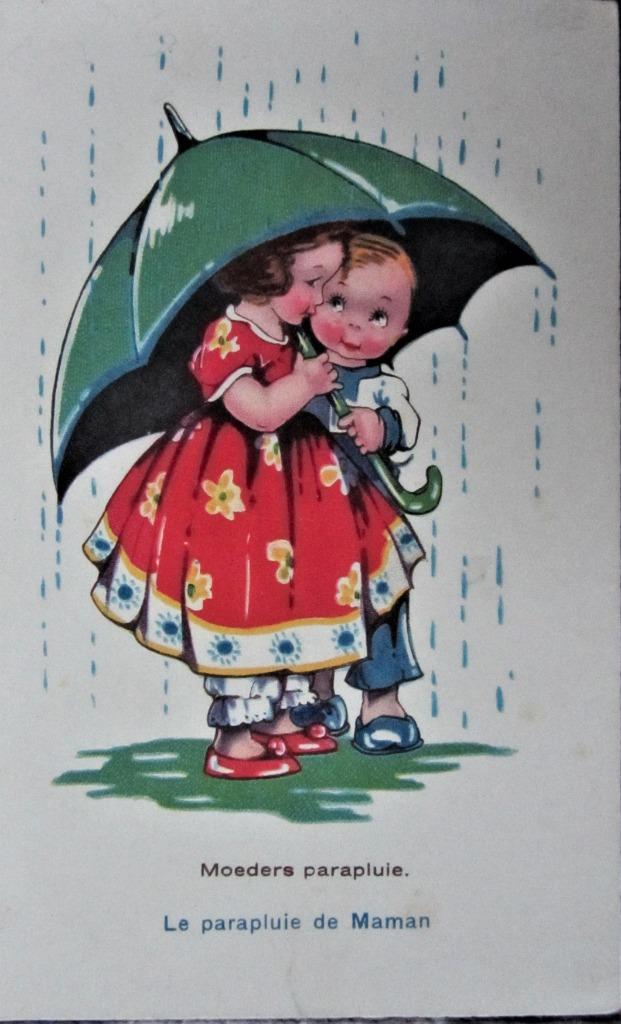 FANTASIE- KAART- KINDEREN, Verzamelen, Ophalen of Verzenden, Ongelopen, Kinderen