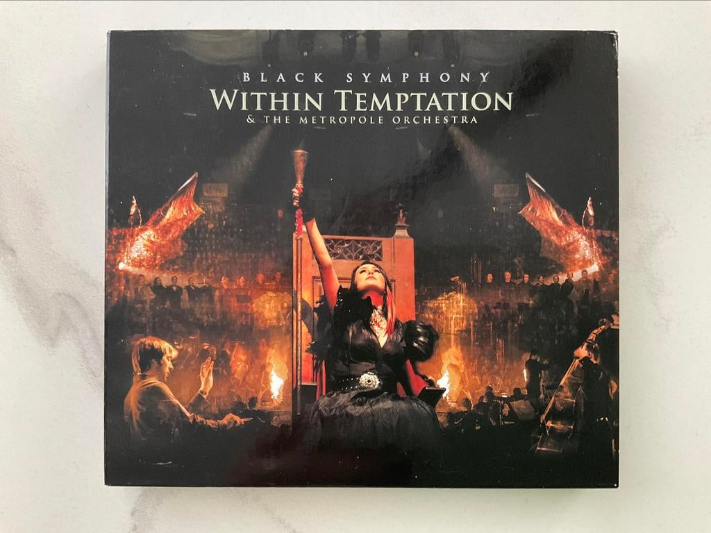 Black Symphony. WITHIN TEMPTATION, Ophalen of Verzenden, Zo goed als nieuw