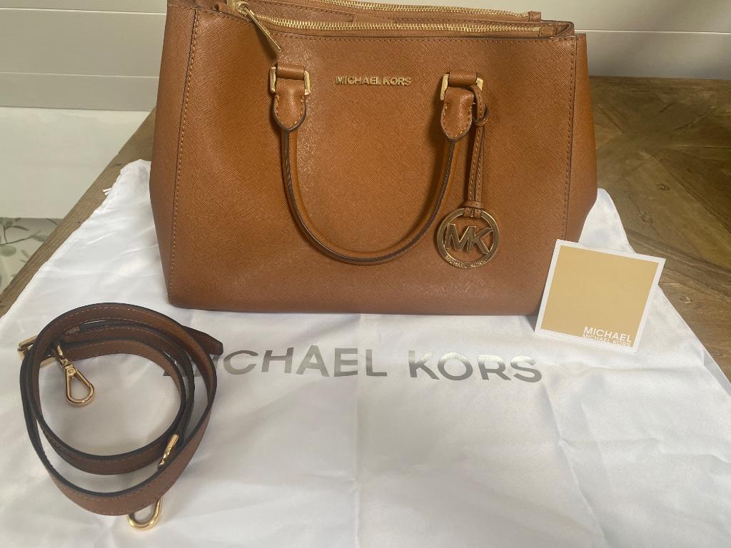 Handtas Michael Kors, Enlèvement, Comme neuf, Brun, Sac à main