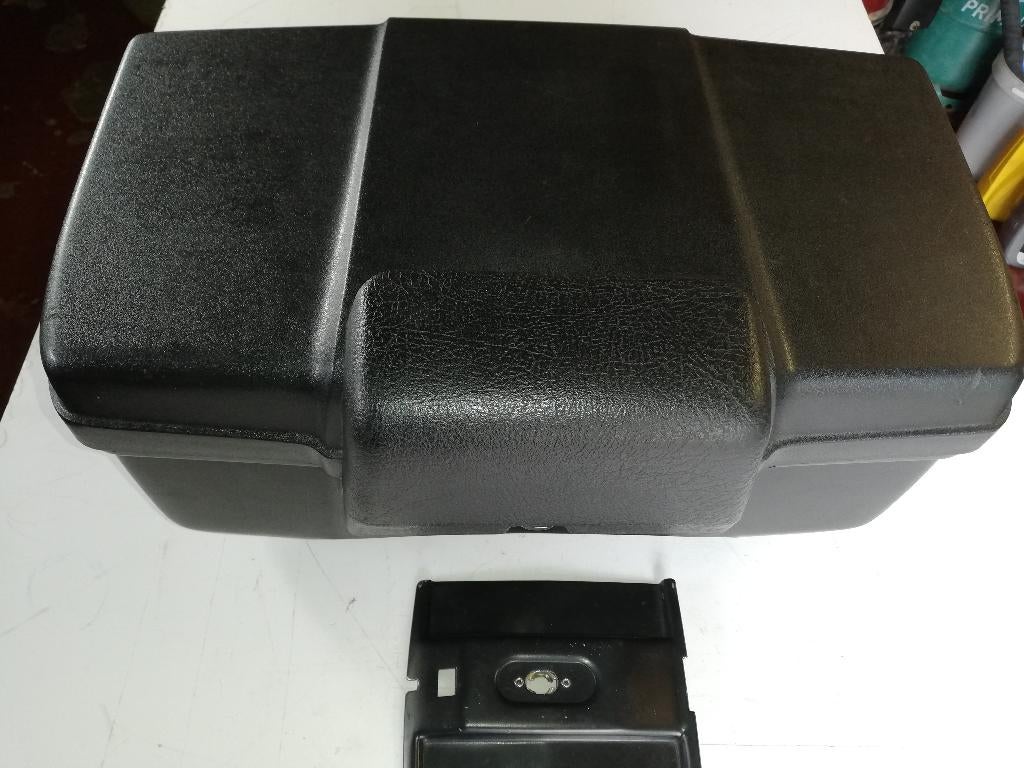 BMW topkoffer met houder, Ophalen, Gebruikt