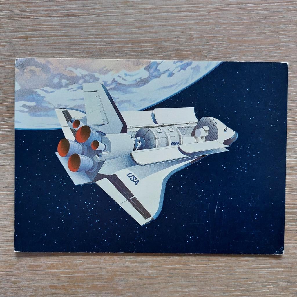 Postkaart: Space Shuttle. 1981, Ophalen of Verzenden