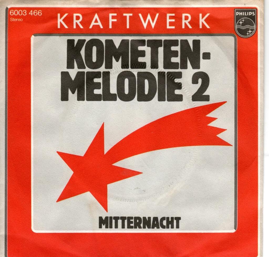 KRAFTWERK - KOMETENMELODIE 2 - 7INCH - 1975 - GERMANY -, Verzenden, Gebruikt, Overige formaten, Alternative