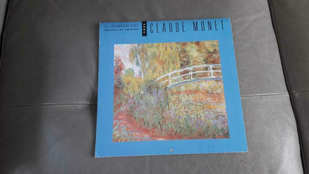 Calendrier d'art Claude Monet 1996, Enlèvement ou Envoi, Comme neuf, Peinture et dessin