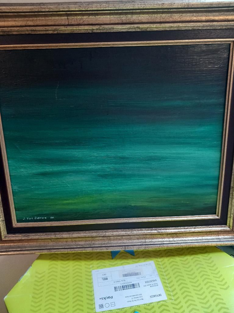 Modern schilderij van Van Doren, Ophalen