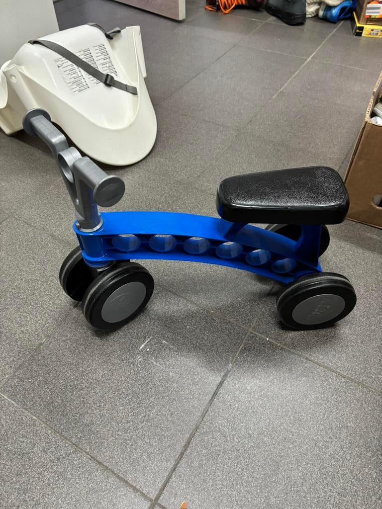 Lena fiets blauw, Ophalen, Zo goed als nieuw