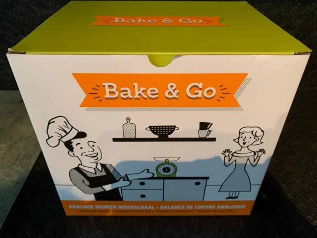 Analoge keukenweegschaal BAKE&GO NIEUW, Enlèvement ou Envoi, Neuf