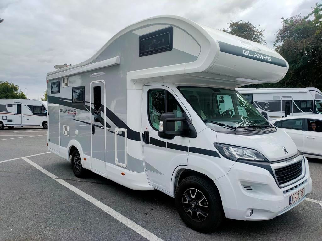 Mobil-home  motorhome 2024 Peugeot mc Louis Glamys 8500km, Particulier, Automaat, Satelliet antenne
