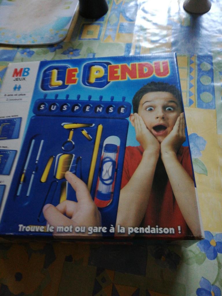 Jeu MB. Le pendu., Hobby & Loisirs créatifs, Enlèvement ou Envoi, Comme neuf