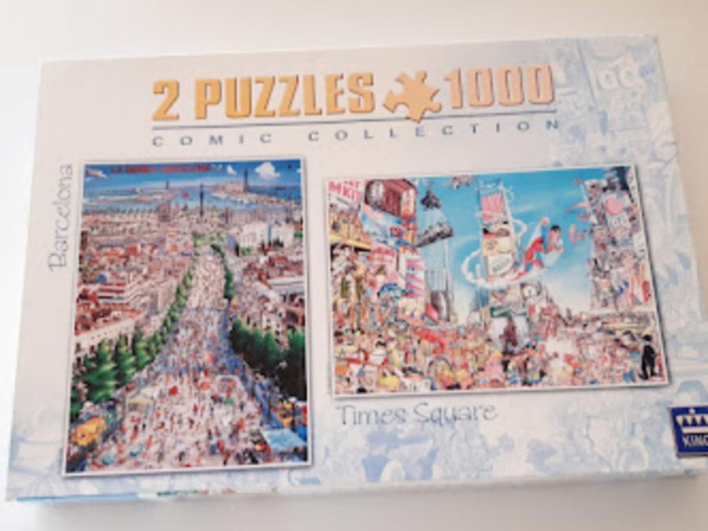 Legpuzzel King - Comic Collection, Enlèvement, 500 à 1500 pièces, Comme neuf, Puzzle