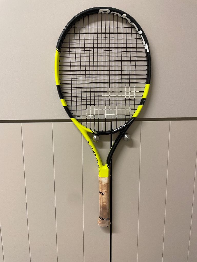 Tennisracket - Babolat - Aero Jr 25 (inch), Sport en Fitness, Tennis, Ophalen, L00, Zo goed als nieuw, Racket