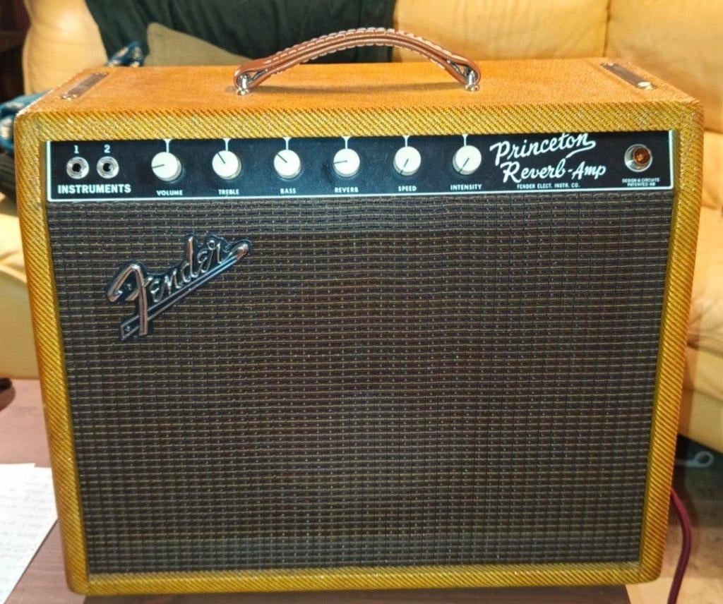 "Fender" Princeton reverb 65, Enlèvement ou Envoi, Comme neuf, Guitare, Moins de 50 watts
