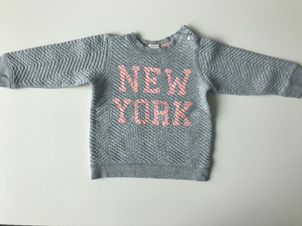 Pull gris, taille 86, Enfants & Bébés, Vêtements de bébé | Taille 86, Enlèvement ou Envoi, Pull ou Veste, H&M, Comme neuf