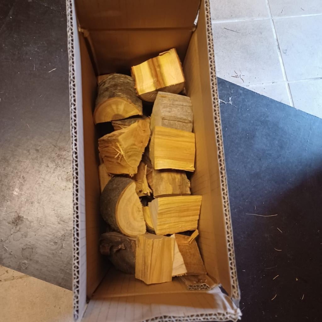 Gedroogd kersen rookhout bbq, Tuin en Terras, Ophalen of Verzenden