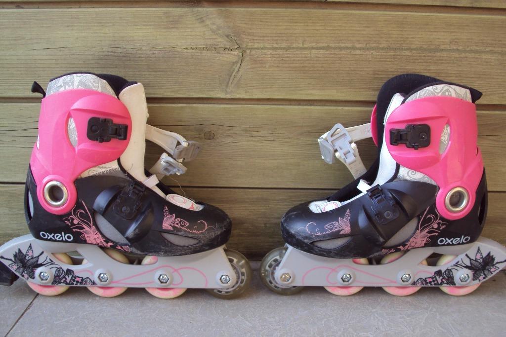 Skeelers-rolschaatsen, Sport en Fitness, Ophalen, Kinderen, Inline skates 4 wielen, Verstelbaar