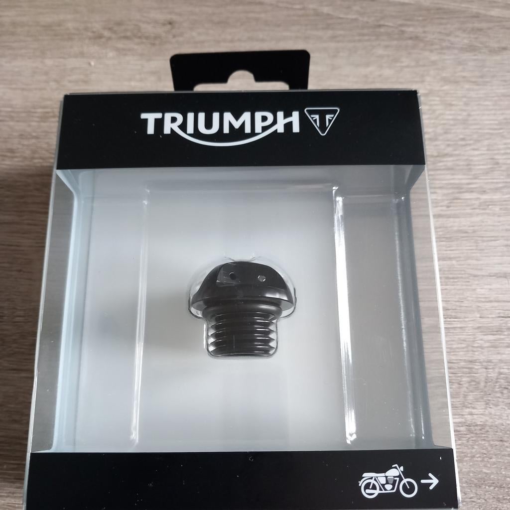 Bouchon de remplissage d'huile en alu pour triumph, Motos, Enlèvement ou Envoi