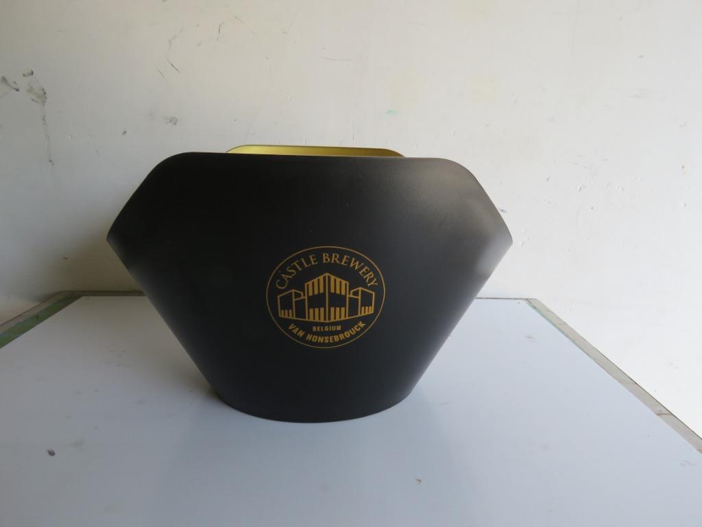 Seau rafraîchissant à bière Castle, seau de bar, Collections, Marques de bière, Enlèvement ou Envoi