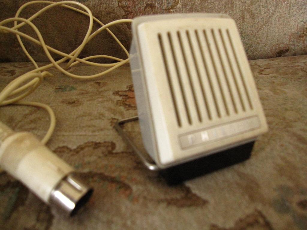 Microphone Philips vintage., Musique & Instruments, Enlèvement ou Envoi, Utilisé