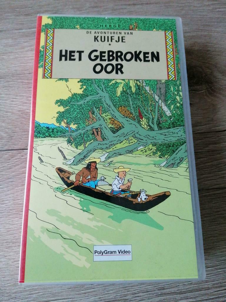 Videoband Kuifje, Ophalen, Gebruikt