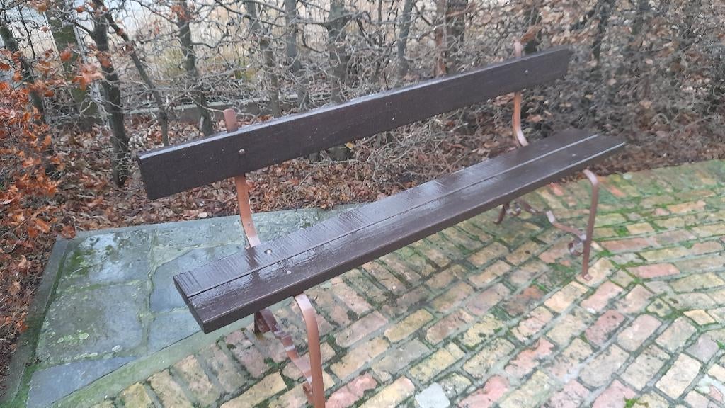 TUINBANK 1.69m, Tuin en Terras, Tuinbanken, Ophalen, Gebruikt, Metaal