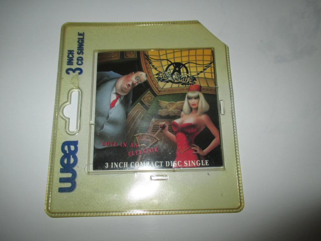 Minidisc Aerosmith love in an elevator, Enlèvement ou Envoi, Neuf, dans son emballage, Autres genres