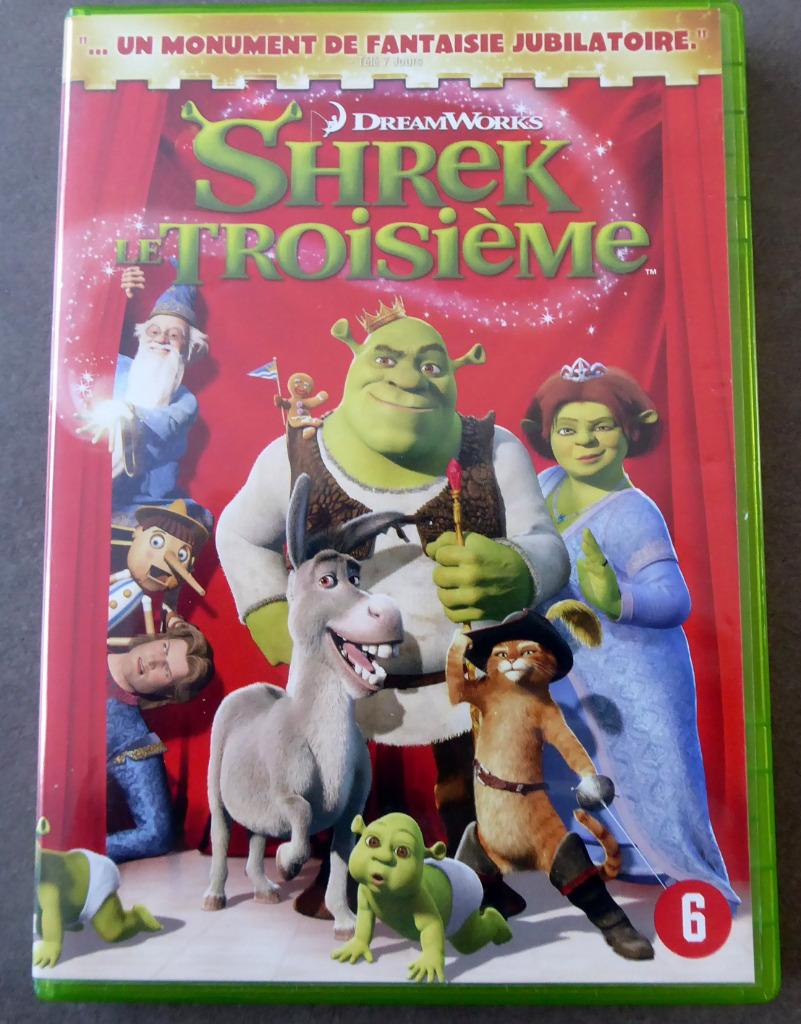 DVD - Shrek Le Troisième - DreamWorks - envoi gratuit, Enlèvement ou Envoi, Utilisé
