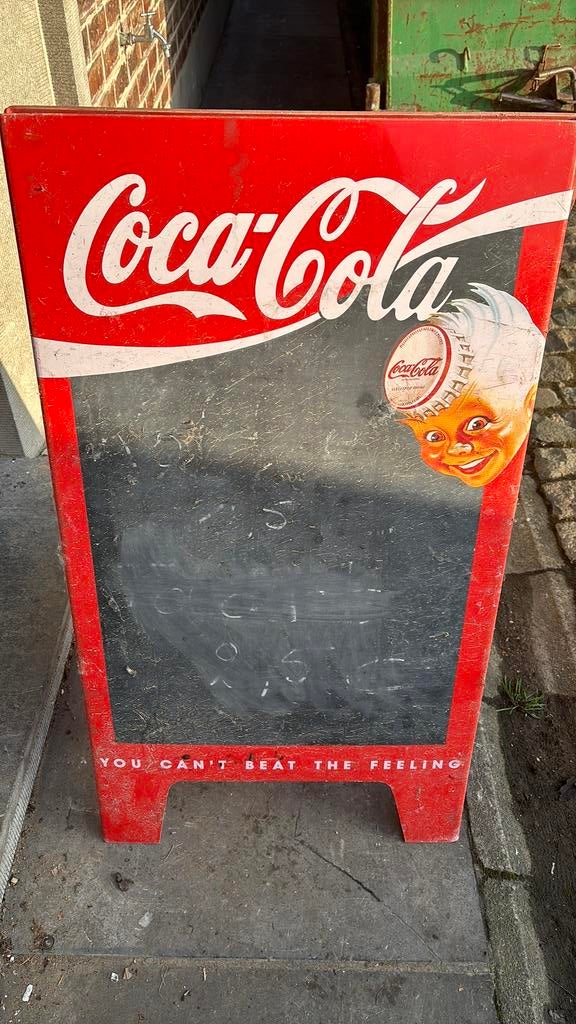 Reclame Bord coca cola, Verzamelen, Merken en Reclamevoorwerpen, Ophalen, Zo goed als nieuw
