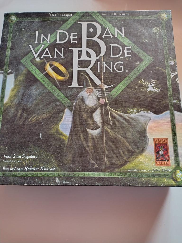 gezelschapsspel In de ban van de ring Tolkien, Ophalen of Verzenden, Zo goed als nieuw, 999 Games